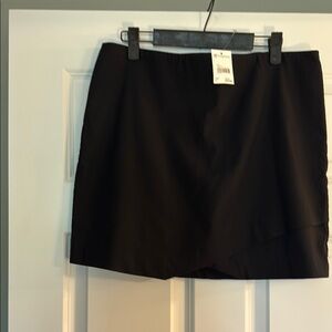 Versona Black Mini Skort Size Large